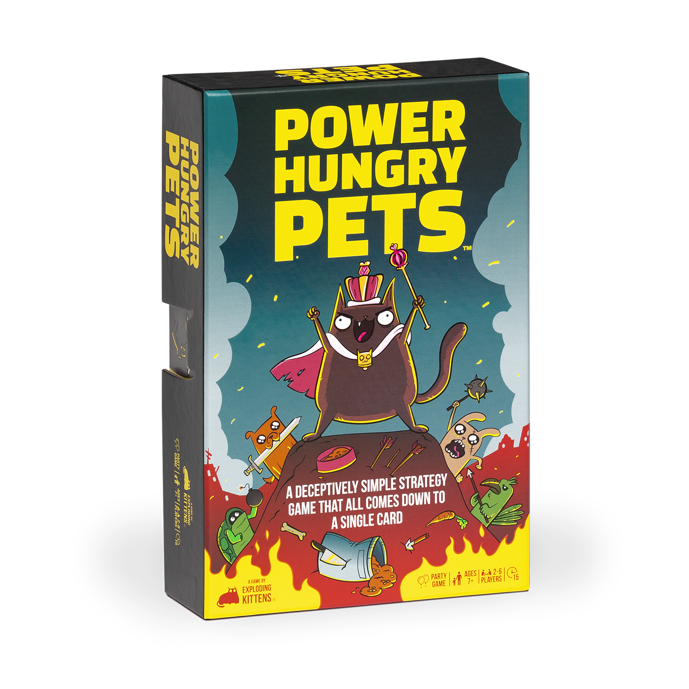 Power Hungry Pets - Trò chơi thẻ bài chiến thuật - Exploding Kittens