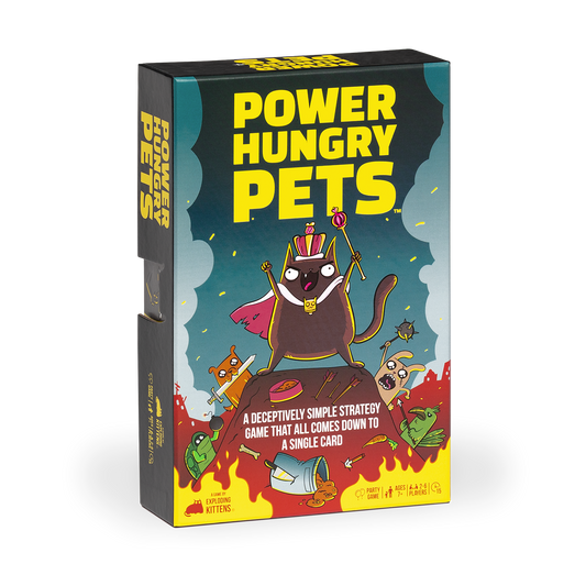 Power Hungry Pets - Trò chơi thẻ bài chiến thuật - Exploding Kittens