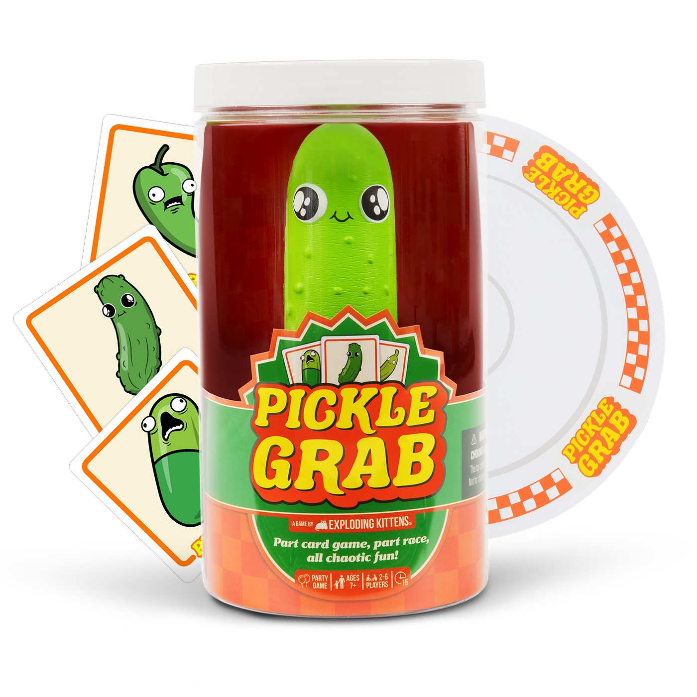 Pickle Grab - Trò chơi phản xạ thẻ bài tiệc tùng - Exploding Kittens