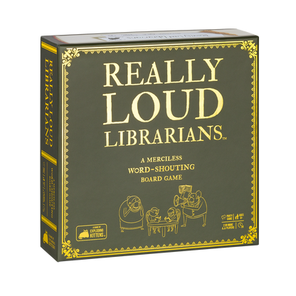 Really Loud Librarians - Board Game Tiệc Tùng Đấu Chữ - Exploding Kittens