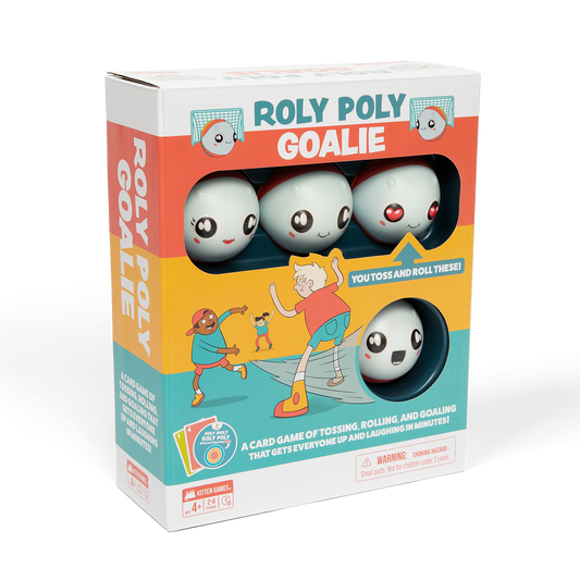 Roly Poly Goalie - Trò chơi thẻ bài vận động gia đình - Exploding Kittens