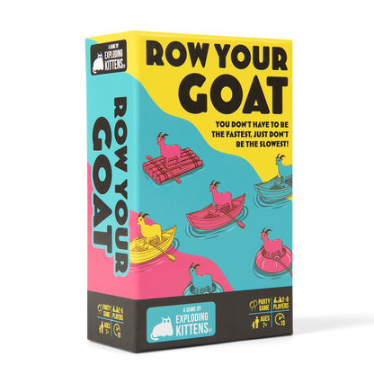 Row Your Goat - Trò chơi thẻ bài phản xạ & tốc độ - Exploding Kittens