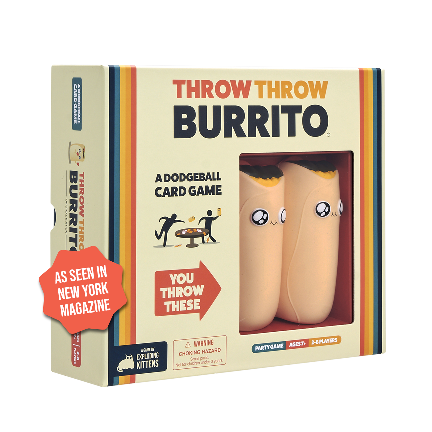 Throw Throw Burrito - Trò chơi thẻ bài ném bóng né - Exploding Kittens