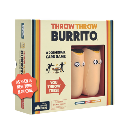 Throw Throw Burrito - Trò chơi thẻ bài ném bóng né - Exploding Kittens