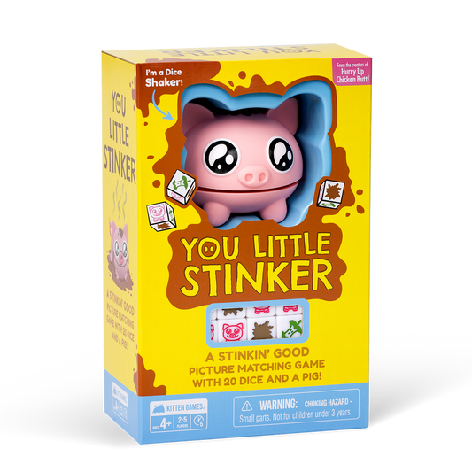You Little Stinker (Pig Edition) - Board game gieo xúc xắc cho trẻ em - Exploding Kittens