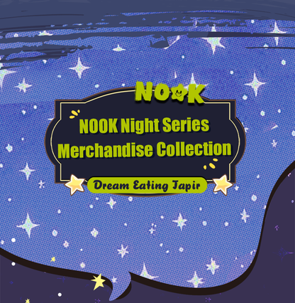 NOOK NIGHT SERIES ACRYLIC LIGHT-UP STANDEE - DREAM EATING TAPIR - Standee Acrylic Đèn LED Trang Trí - 52TOYS