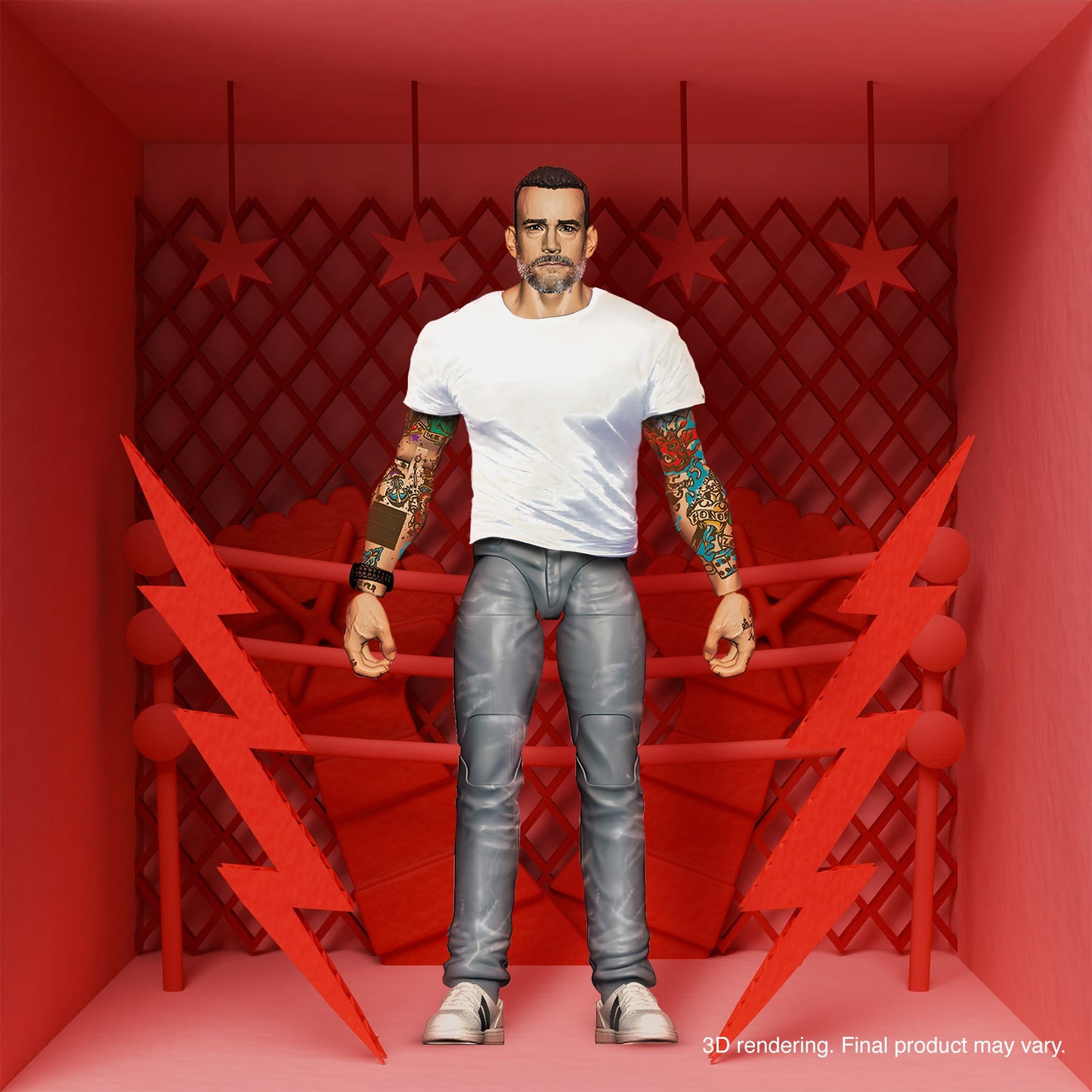 WWE Elite Collection CM Punk Returns Action Figure - Mô hình nhân vật WWE chính hãng - Mattel - Hình ảnh sản phẩm