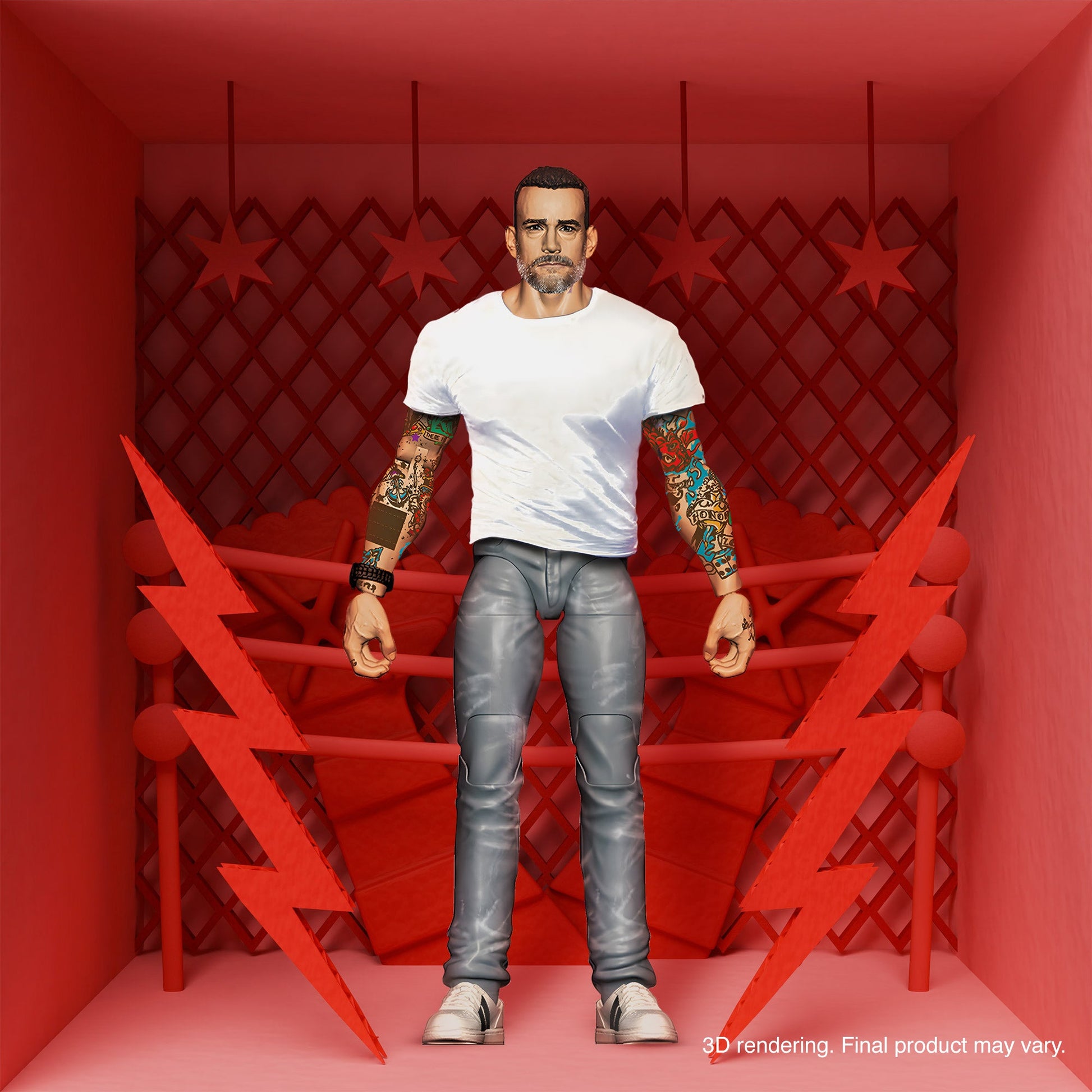 WWE Elite Collection CM Punk Returns Action Figure - Mô hình nhân vật WWE chính hãng - Mattel - Hình ảnh sản phẩm