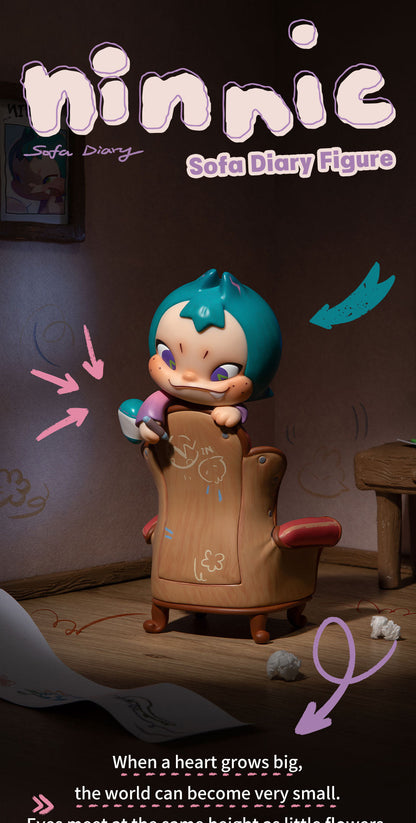 NINNIC SOFA DIARY FIGURE - Mô hình Blind Box Art Toy - 52TOYS