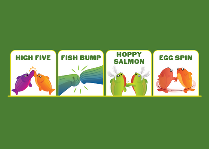 Hoppy Salmon - Trò chơi thẻ bài hành động nhanh - Exploding Kittens