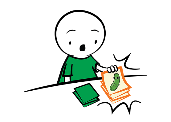 Pickle Grab - Trò chơi phản xạ thẻ bài tiệc tùng - Exploding Kittens