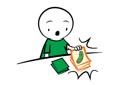 Pickle Grab - Trò chơi phản xạ thẻ bài tiệc tùng - Exploding Kittens