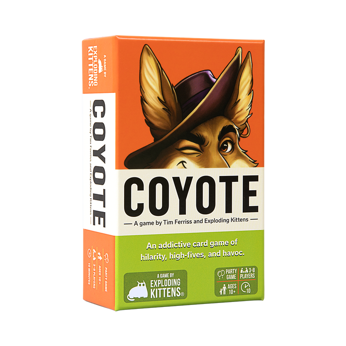 Coyote LARGE Edition - Board Game Thẻ Bài Party Game Vui Nhộn - Exploding Kittens - Hình ảnh sản phẩm