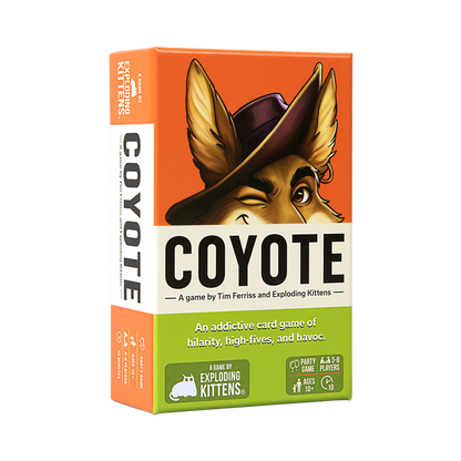 Coyote LARGE Edition - Board Game Thẻ Bài Party Game Vui Nhộn - Exploding Kittens - Hình ảnh sản phẩm