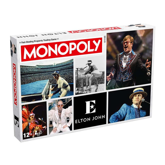 Elton John Monopoly Board Game - Cờ Tỷ Phú Phiên Bản Đặc Biệt - Winning Moves