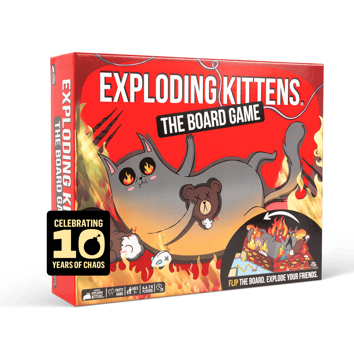 Exploding Kittens: The Board Game - Trò chơi Bàn cờ Mèo Nổ Lật Bảng Pop-up - Exploding Kittens - Hình ảnh sản phẩm