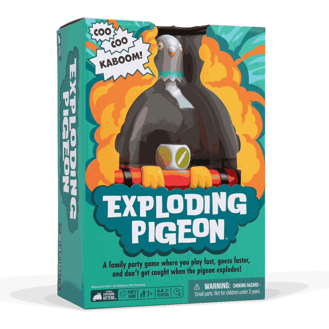 Exploding Pigeon - Board Game Tiệc Tùng Vui Nhộn - Exploding Kittens - Hình ảnh sản phẩm