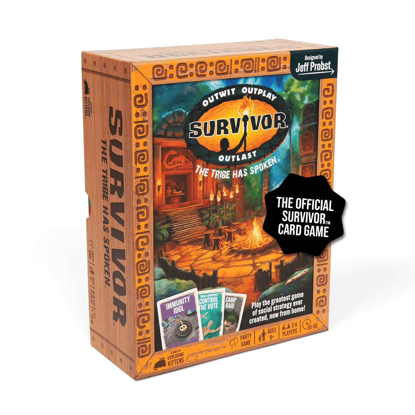 Survivor: The Tribe Has Spoken - Board Game Chiến Thuật - Exploding Kittens - Hình ảnh sản phẩm