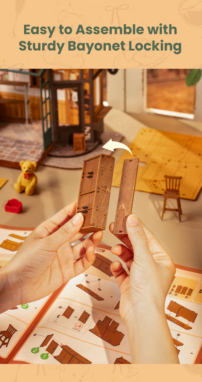 Rolife DIY Miniature House - Tipsy Restaurant DG167 - Mô hình nhà gỗ DIY thu nhỏ - Rolife DG167