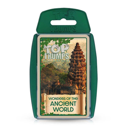 Wonders of the Ancient World Top Trumps Card Game - Trò chơi thẻ bài giáo dục - Winning Moves - Hình ảnh sản phẩm