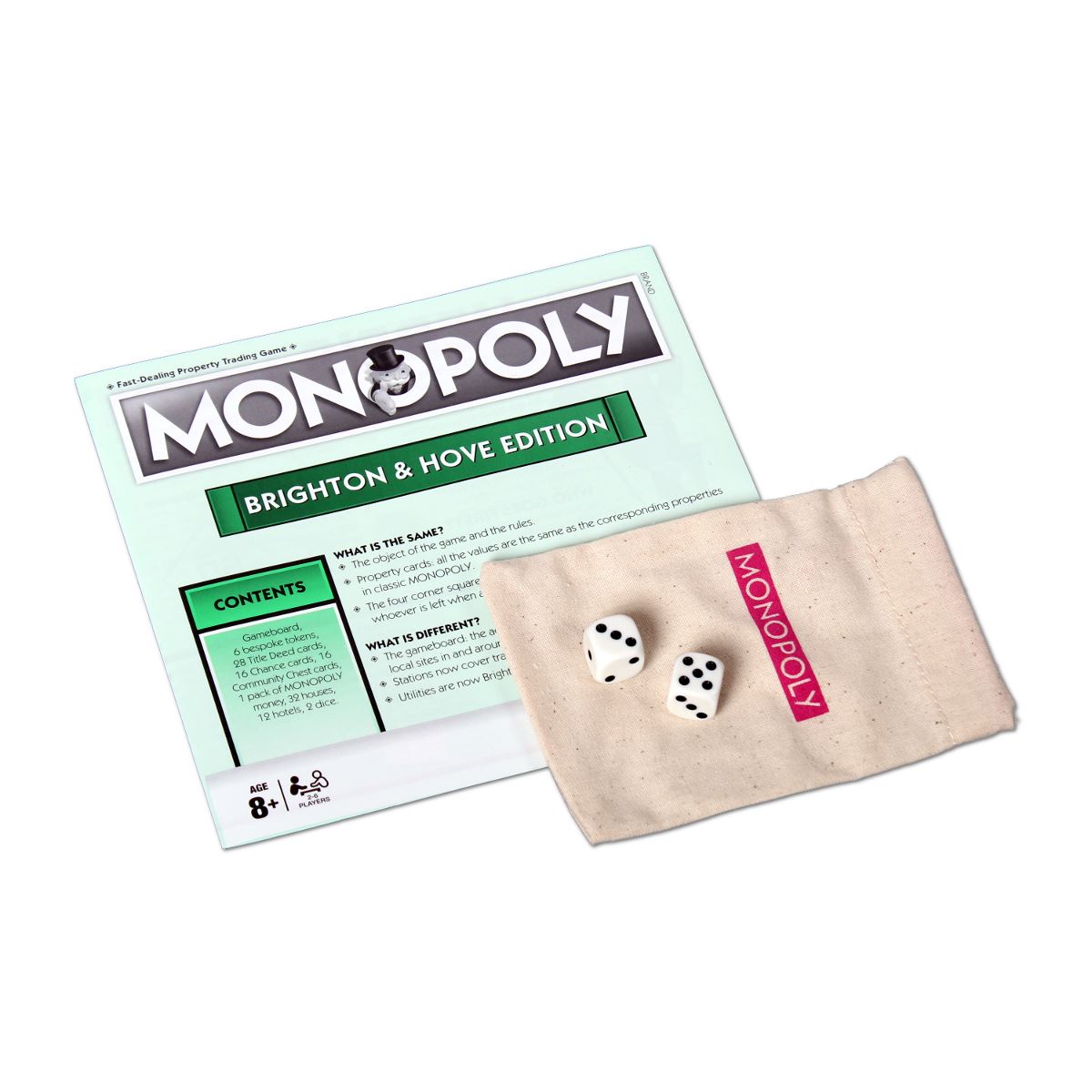 Brighton & Hove Monopoly Board Game - Trò chơi cờ tỷ phú phiên bản thành phố - Winning Moves Winning Moves UK - Board games
