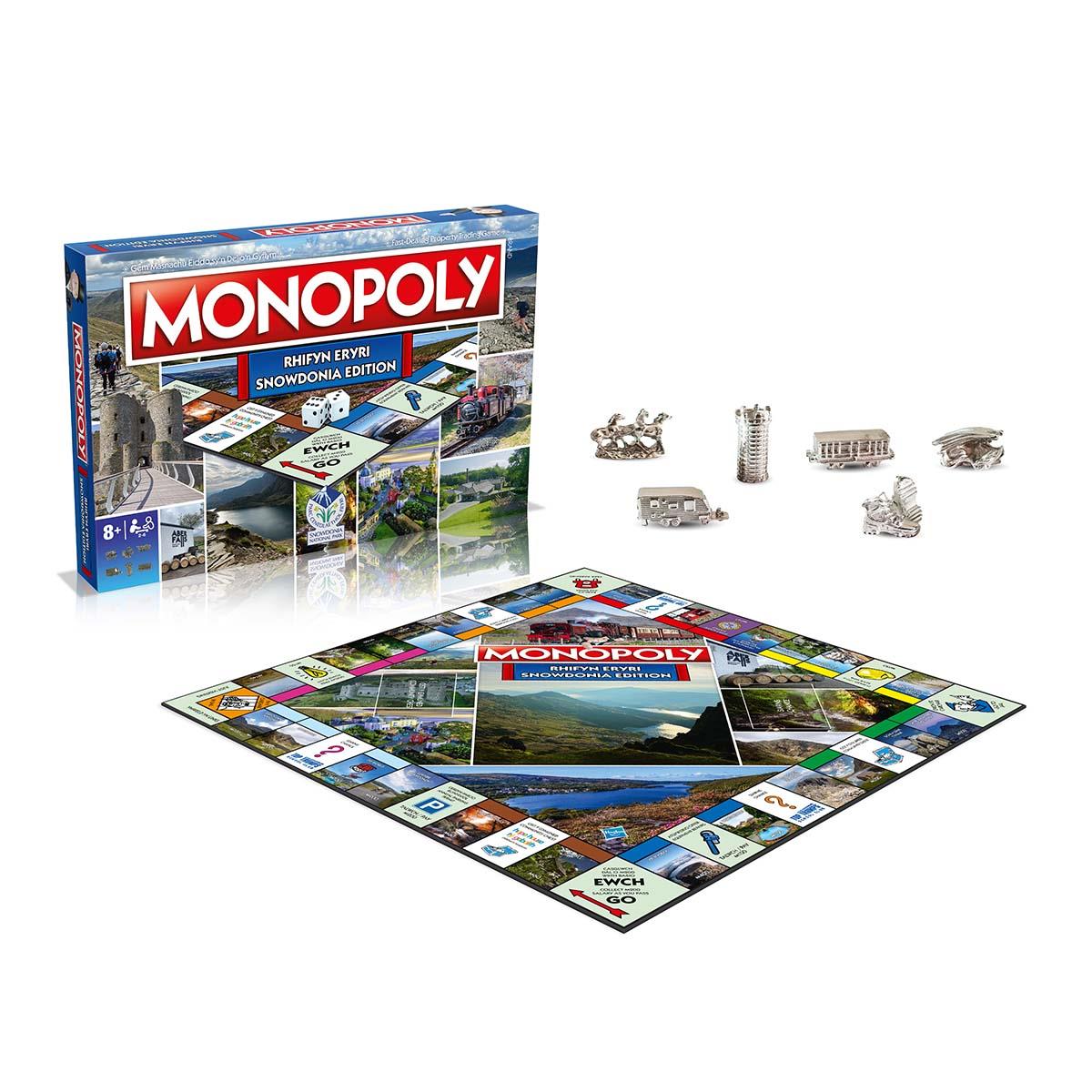 Rhifyn Eryri Snowdonia Edition Monopoly Board Game - Cờ Tỷ Phú Phiên Bản Snowdonia - Winning Moves - Hình ảnh chi tiết 2