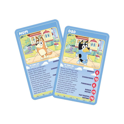 Bluey Top Trumps Card Game - Trò Chơi Thẻ Bài Trẻ Em - Winning Moves - Hình ảnh bổ sung 4