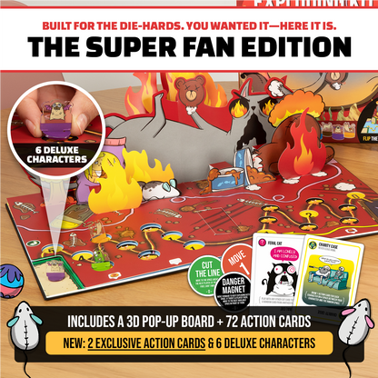 Exploding Kittens: The Board Game (Super Fan Edition) - Board Game Tiệc Tùng Chiến Thuật - Exploding Kittens