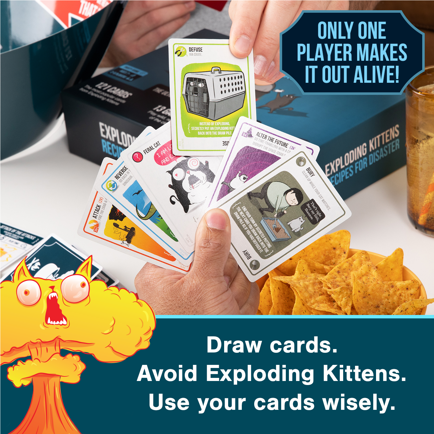 Exploding Kittens: Recipes for Disaster - Bộ sưu tập Mèo Nổ tổng hợp - Exploding Kittens