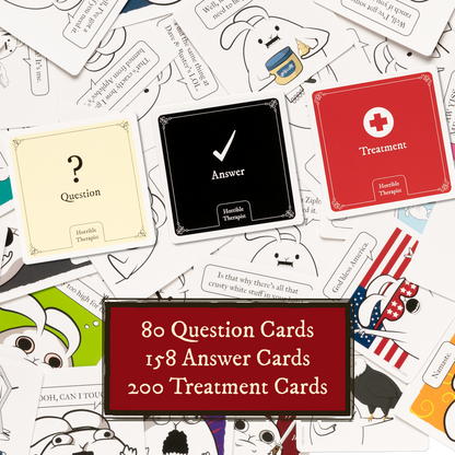 Horrible Therapist (Extra Horrible Edition) - Board Game Thẻ Bài Hài Hước - Exploding Kittens