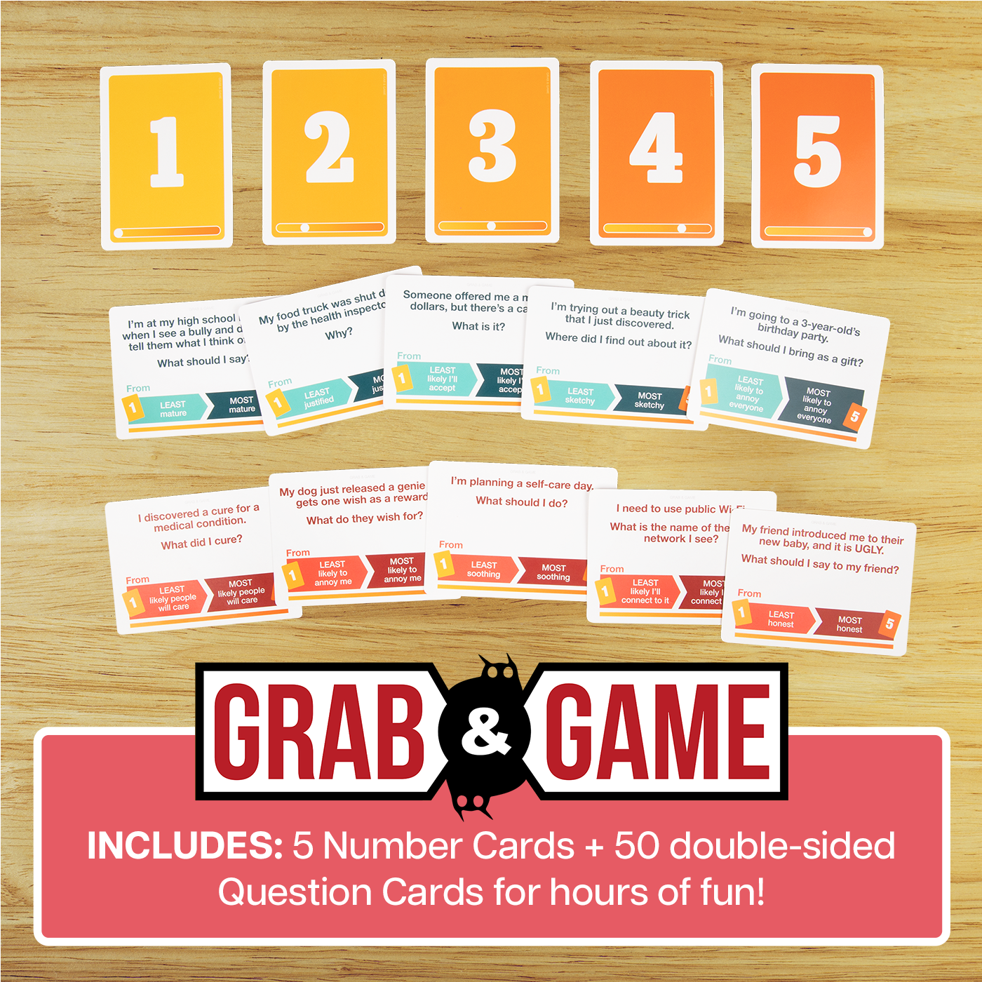 That Escalated Quickly Grab & Game Edition - Board game thẻ bài tiệc tùng - Exploding Kittens