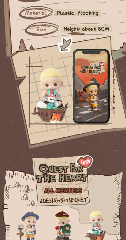 NOOK QUEST FOR THE HEART - Mô hình Blind Box Art Toy - 52TOYS
