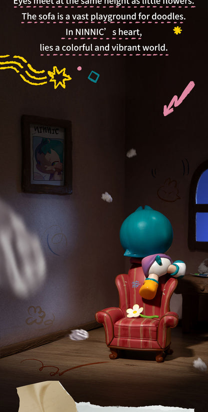 NINNIC SOFA DIARY FIGURE - Mô hình Blind Box Art Toy - 52TOYS