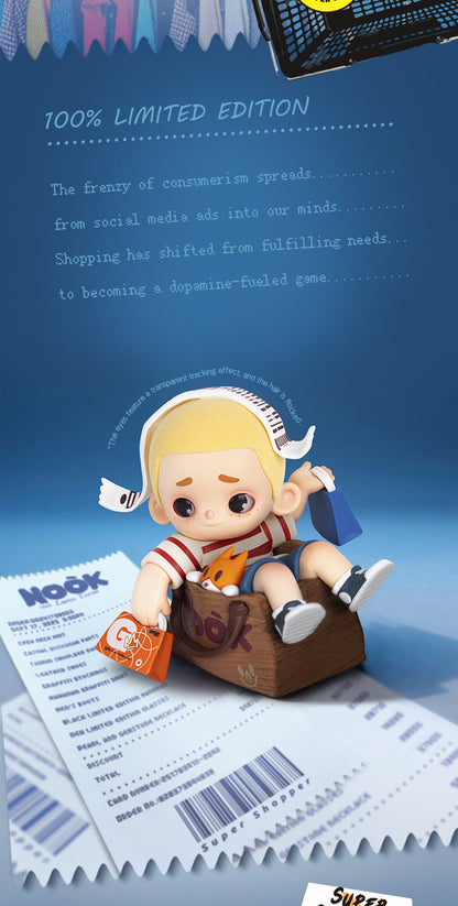 NOOK – SUPER SHOPPER 100% LIMITED EDITION - Mô Hình Art Toy Sưu Tầm - 52TOYS