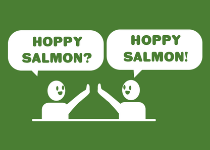 Hoppy Salmon - Trò chơi thẻ bài hành động nhanh - Exploding Kittens