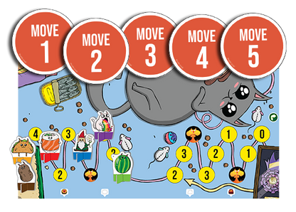 Exploding Kittens: The Board Game - Trò chơi bàn cờ chiến thuật - Exploding Kittens