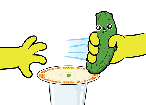 Pickle Grab - Trò chơi phản xạ thẻ bài tiệc tùng - Exploding Kittens