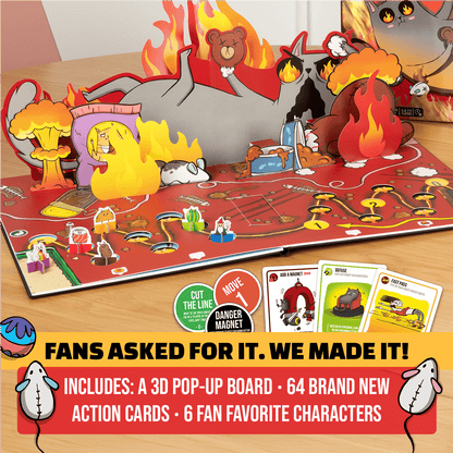 Exploding Kittens: The Board Game - Trò chơi Bàn cờ Mèo Nổ Lật Bảng Pop-up - Exploding Kittens - Hình ảnh bổ sung 4