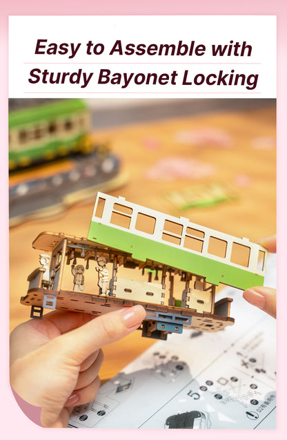 Rolife 3D Wooden Puzzle - Sakura Journey - Mô hình gỗ 3D lắp ráp - Rolife TGS02