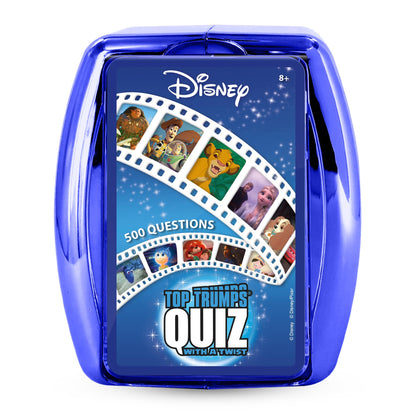 Disney Top Trumps Quiz Game - Trò chơi thẻ bài đố vui cho gia đình - Winning Moves - Hình ảnh sản phẩm