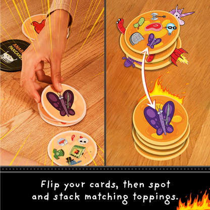 Anarchy Pancakes - Trò chơi thẻ bài tốc độ - Exploding Kittens