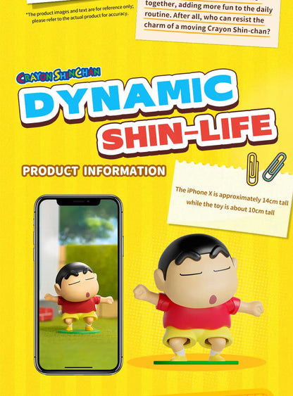 CRAYON SHINCHAN DYNAMIC SHIN-LIFE - Mô hình Blind Box Shin Cậu Bé Bút Chì - 52TOYS