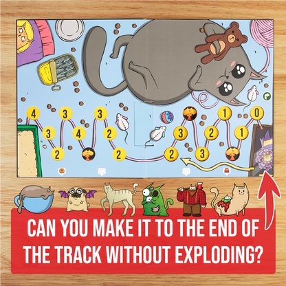 Exploding Kittens: The Board Game (Super Fan Edition) - Board Game Tiệc Tùng Chiến Thuật - Exploding Kittens