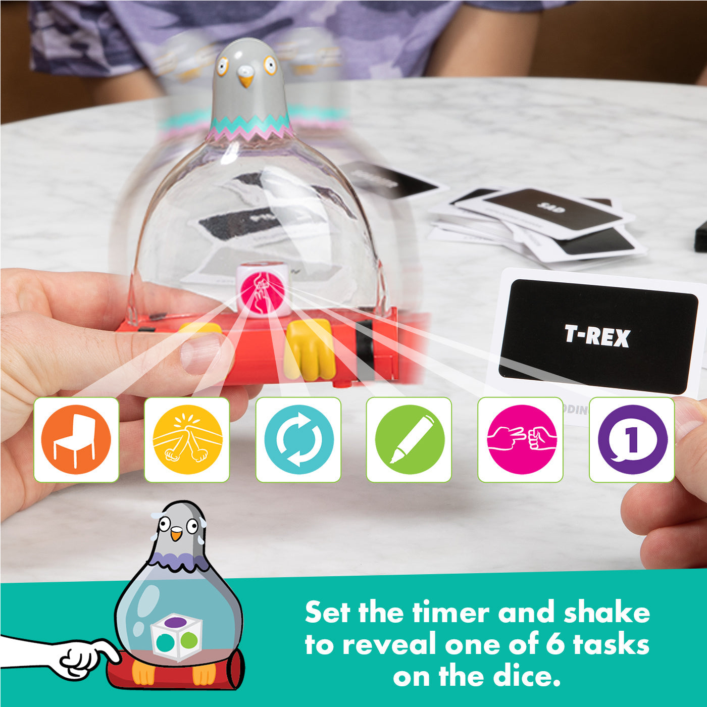 Exploding Pigeon - Trò chơi tiệc tùng bùng nổ - Exploding Kittens