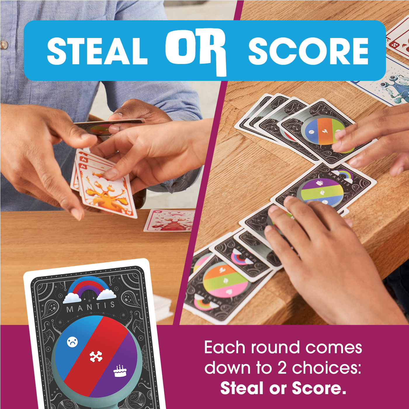 Mantis - Trò chơi thẻ bài chiến thuật màu sắc - Exploding Kittens