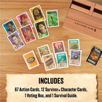 Survivor: The Tribe Has Spoken - Board Game Chiến Thuật Xã Hội - Exploding Kittens