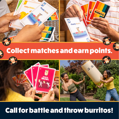 Throw Throw Burrito: Extreme Outdoor Edition - Board game ném bóng né ngoài trời - Exploding Kittens