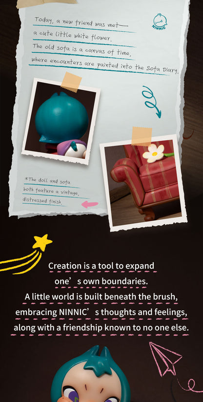 NINNIC SOFA DIARY FIGURE - Mô hình Blind Box Art Toy - 52TOYS