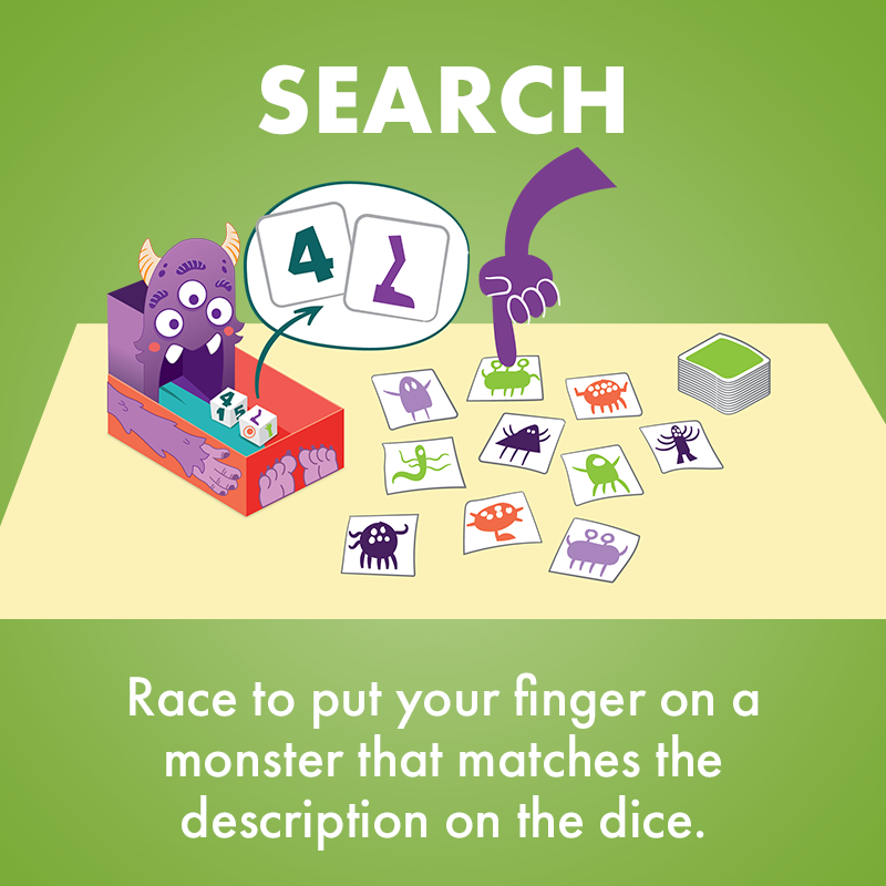 Monster Match - Trò chơi nối hình tốc độ cho bé - Exploding Kittens