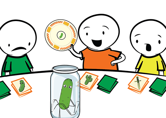 Pickle Grab - Trò chơi phản xạ thẻ bài tiệc tùng - Exploding Kittens